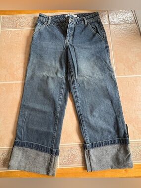 Tommy Hilfiger Cropped Capri Cuffed Jeans Size 2